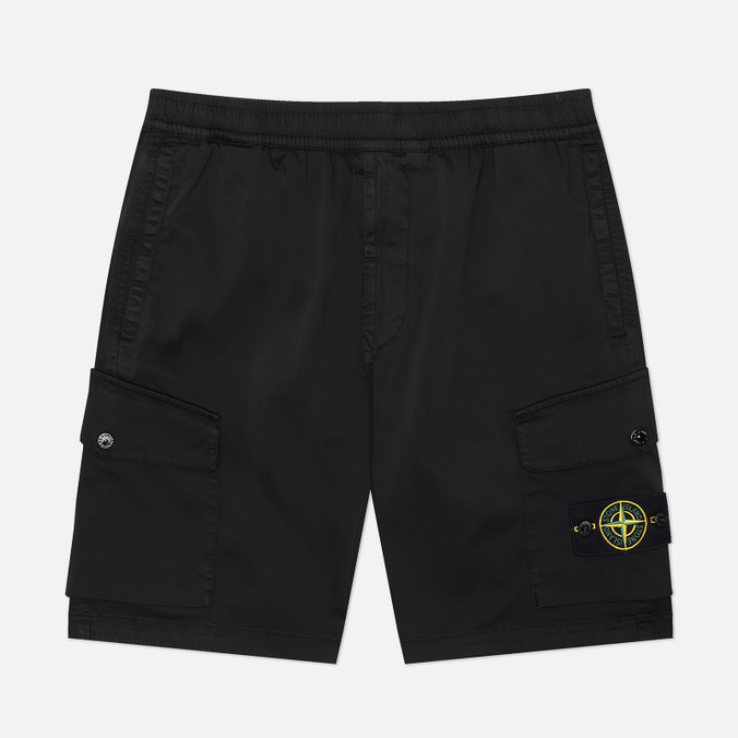 Мужские шорты Stone Island Organic Stretch Cotton Satin 36890₽