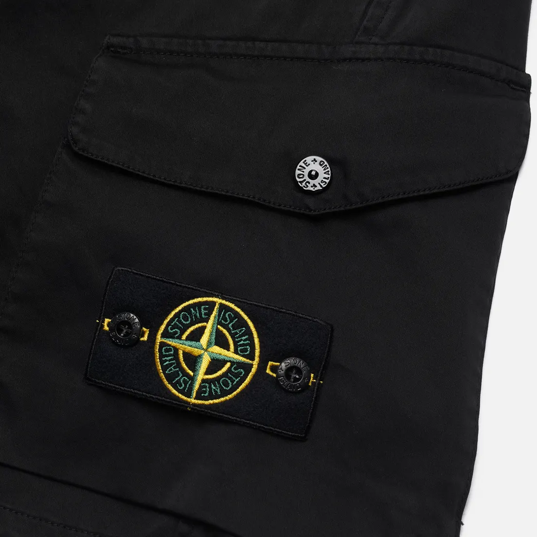 Stone Island Мужские шорты Organic Stretch Cotton Satin