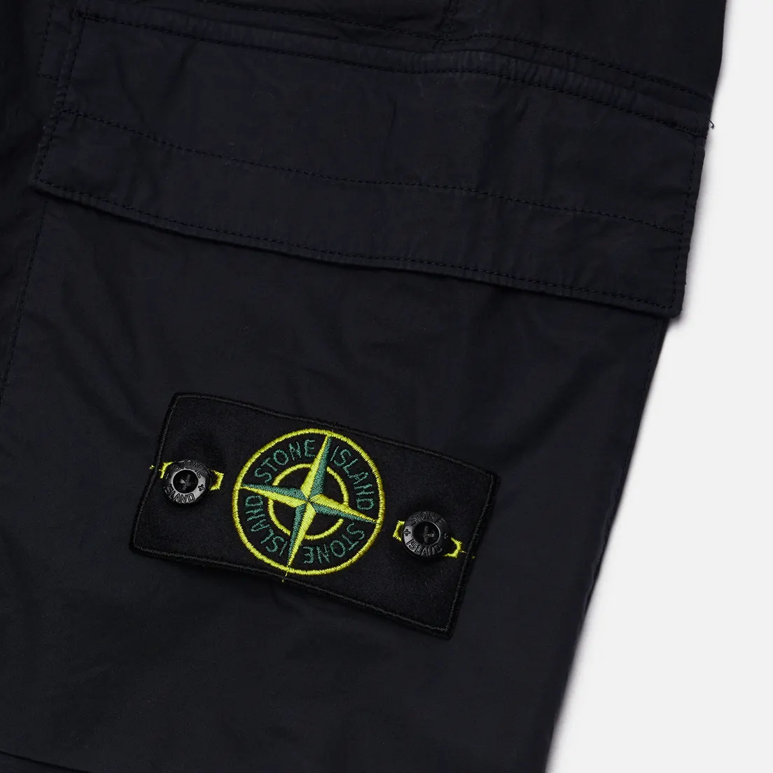 Stone Island Мужские шорты Stretch Cotton Tela Paracadute Regular