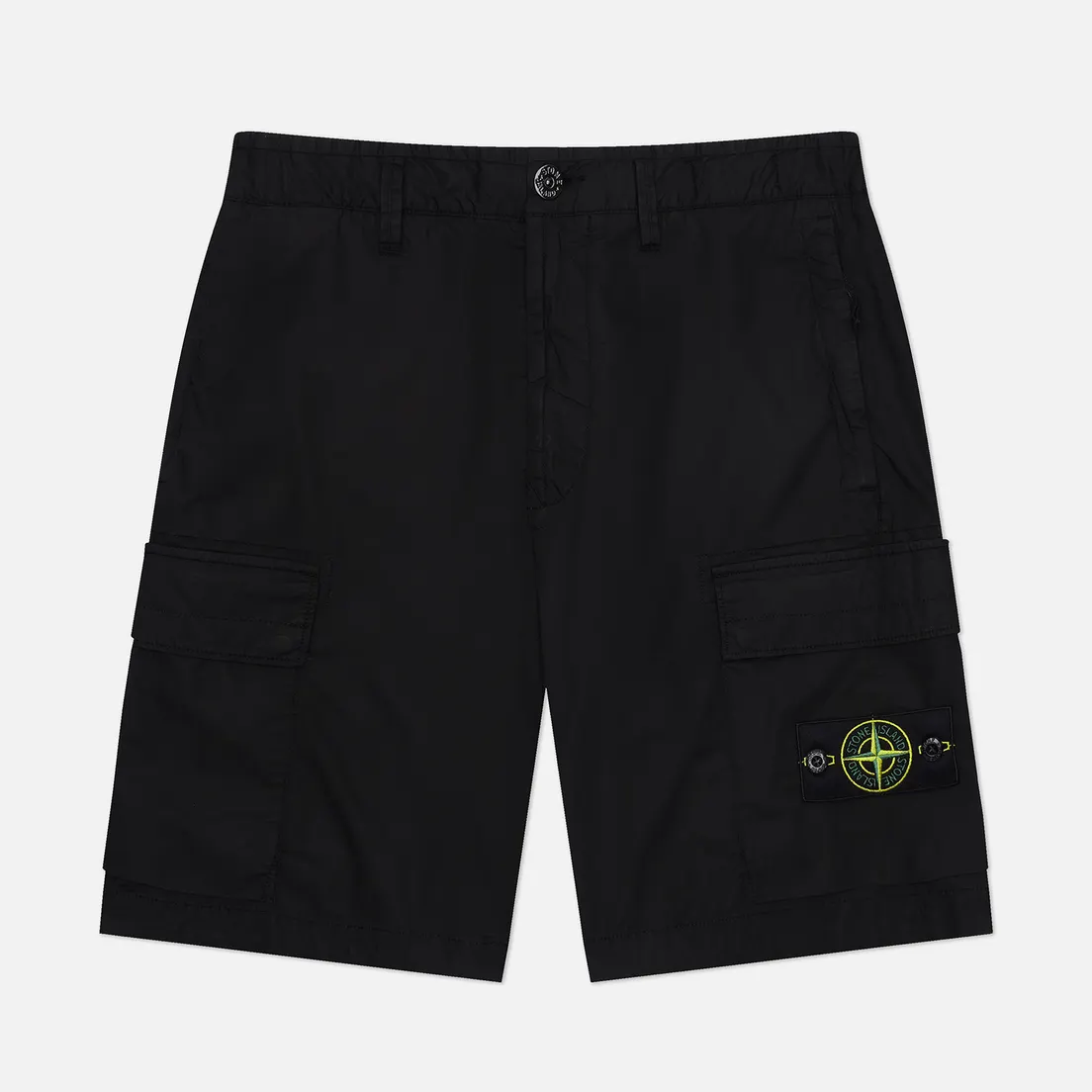 Stone Island Мужские шорты Stretch Cotton Tela Paracadute Regular
