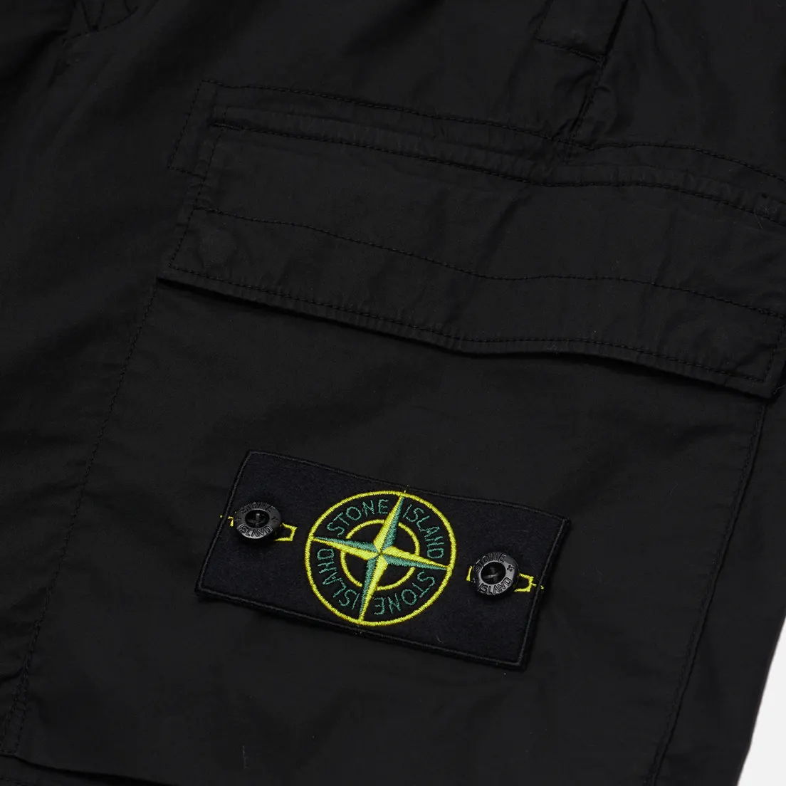 Stone Island Мужские шорты Stretch Cotton Tela Paracadute Regular