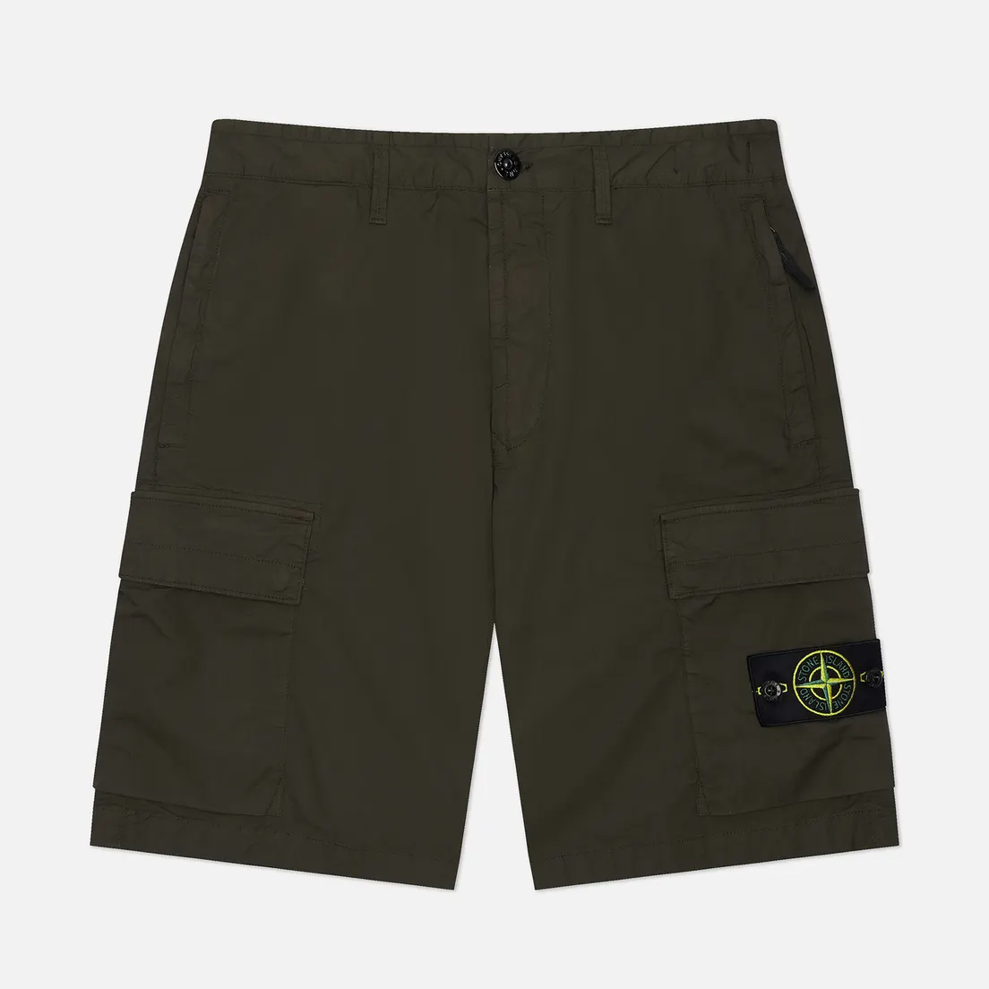 Stone Island Мужские шорты Stretch Cotton Tela Paracadute Regular