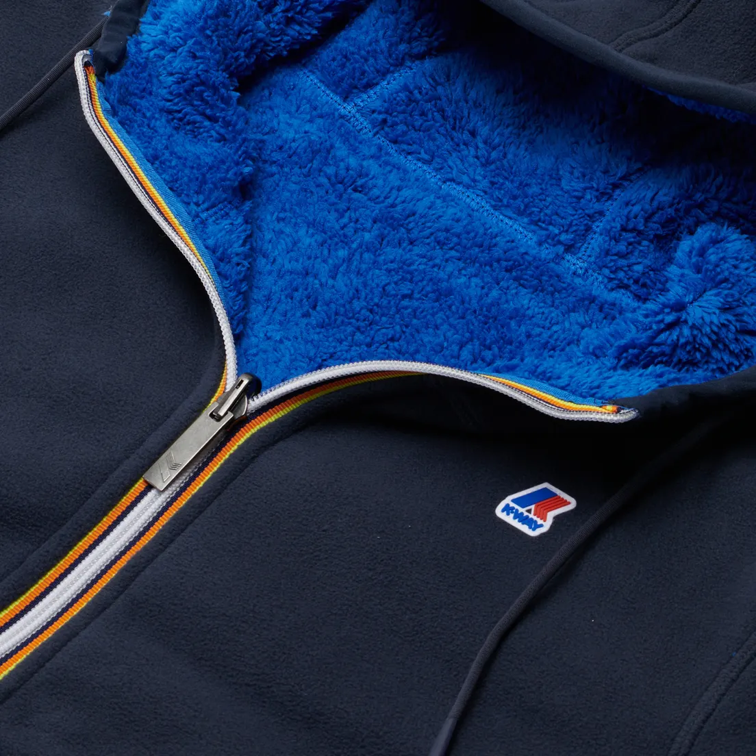 K-Way Мужская флисовая куртка Jacques Polar Reversible