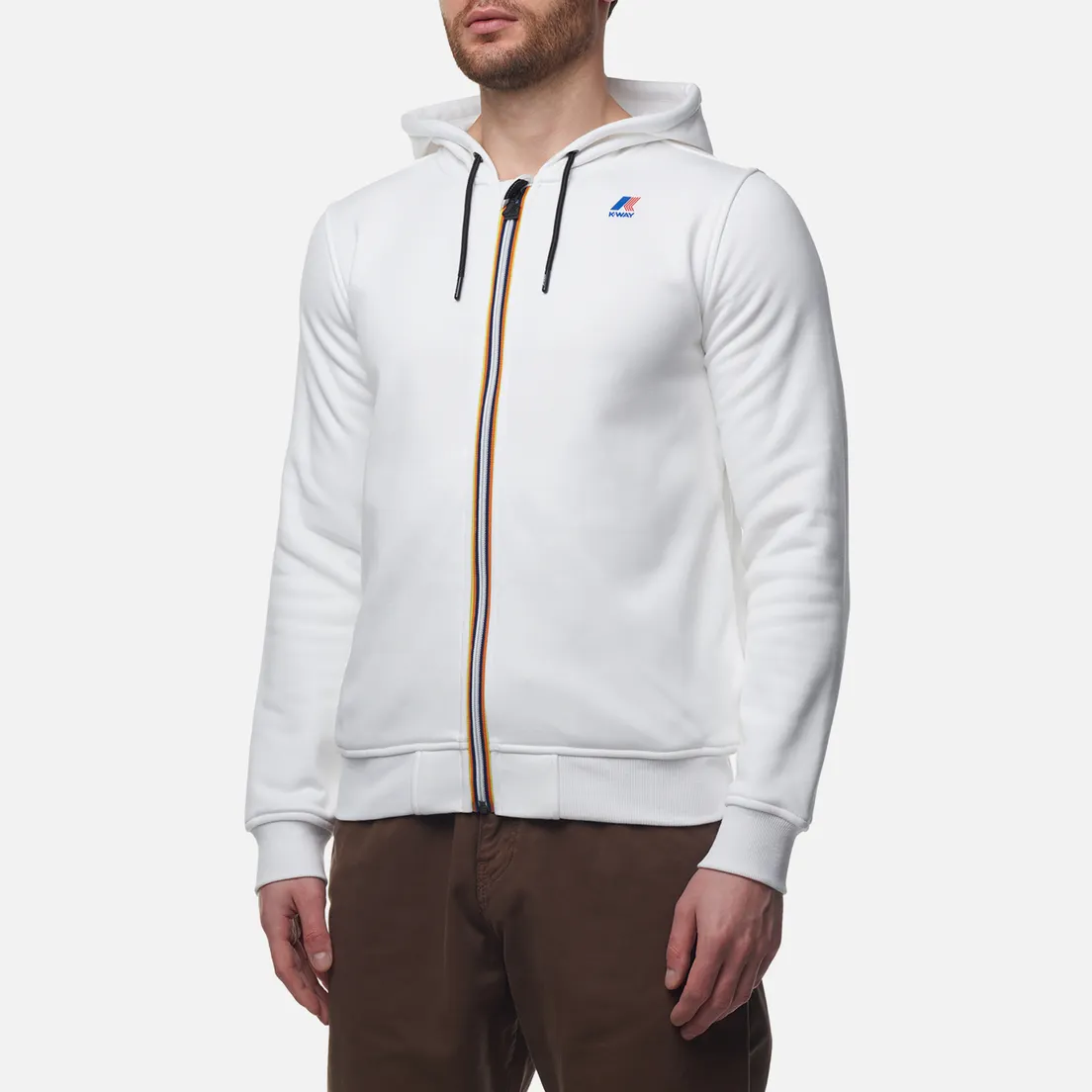 K-Way Мужская толстовка Le Vrai Arnel Zip Hoodie Fleece