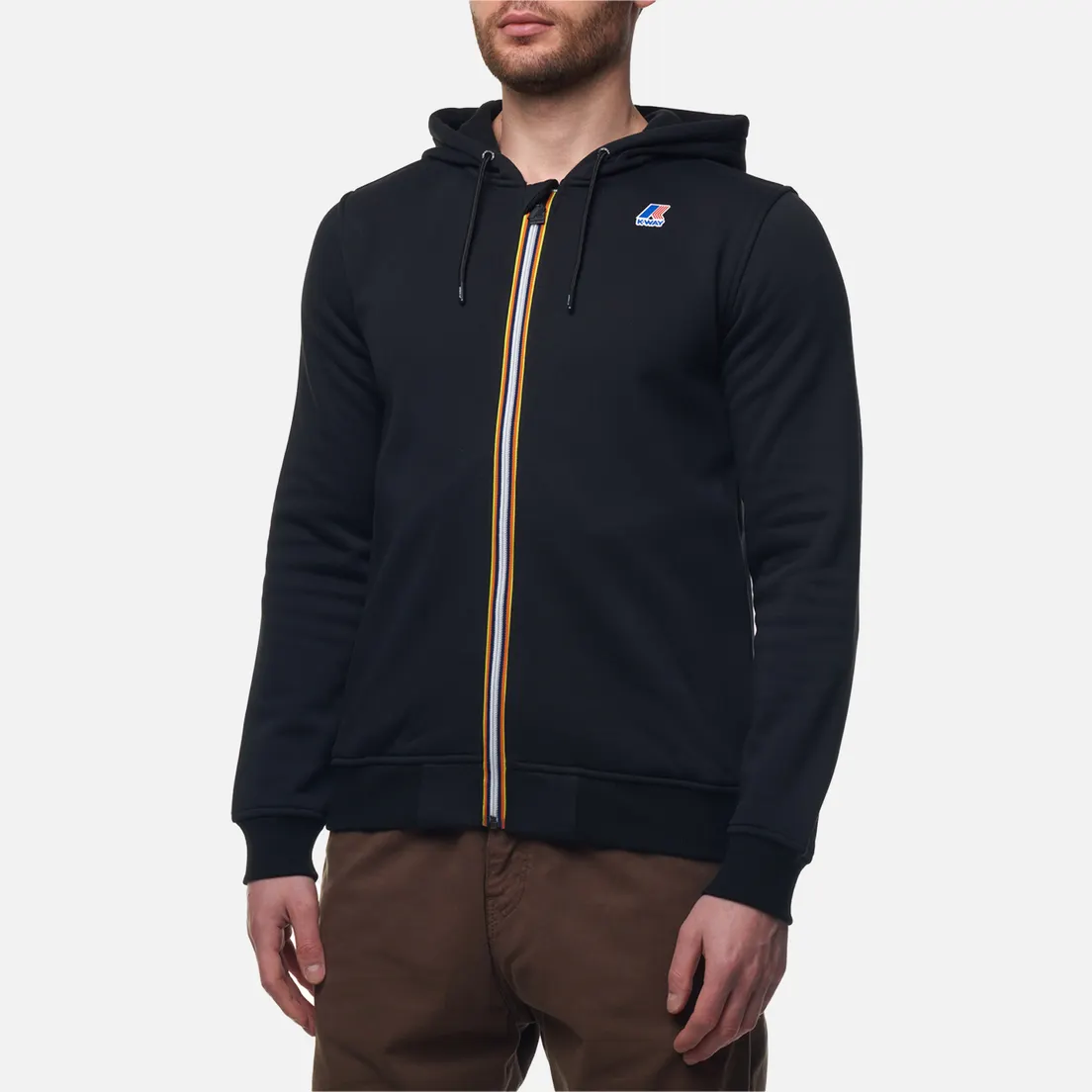 K-Way Мужская толстовка Le Vrai Arnel Zip Hoodie Fleece