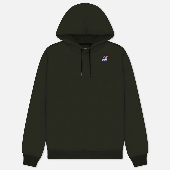 Мужская толстовка K-Way Le Vrai Arnette Hoodie Fleece, цвет оливковый