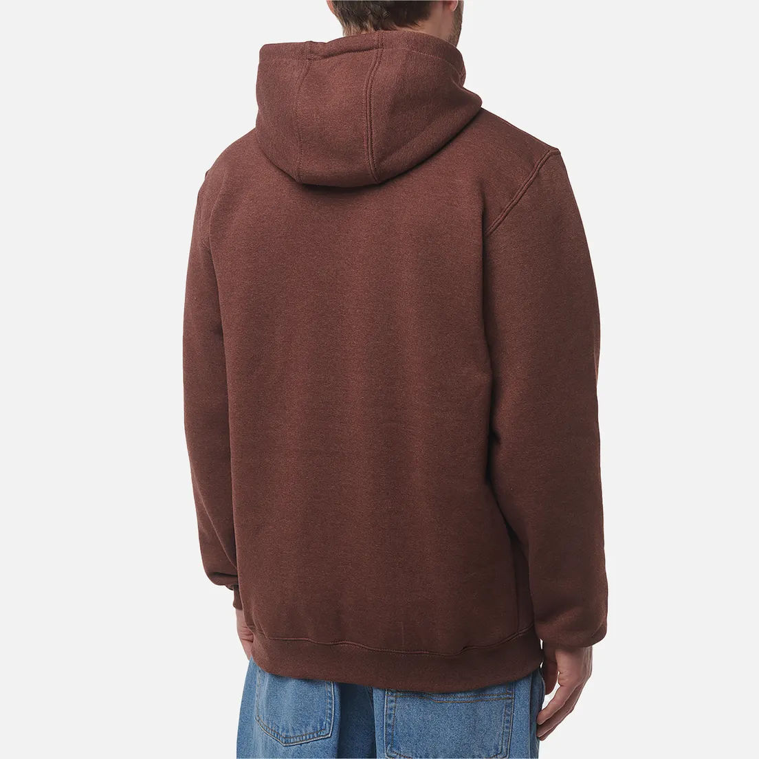 Carhartt Мужская толстовка Loose Fit Midweight Logo Sleeve Graphic Hoodie