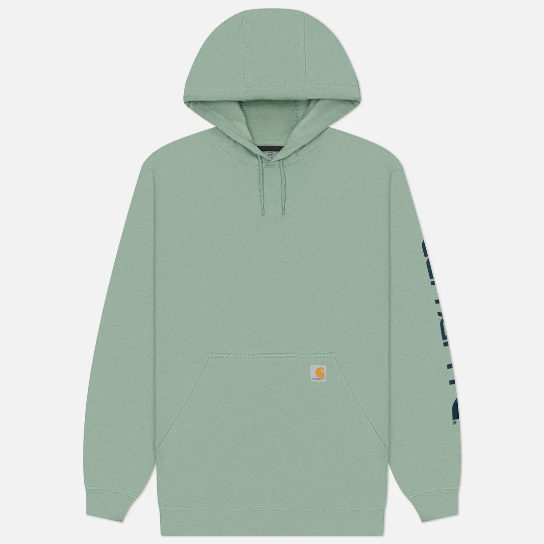 Carhartt Мужская толстовка Loose Fit Midweight Logo Sleeve Graphic Hoodie
