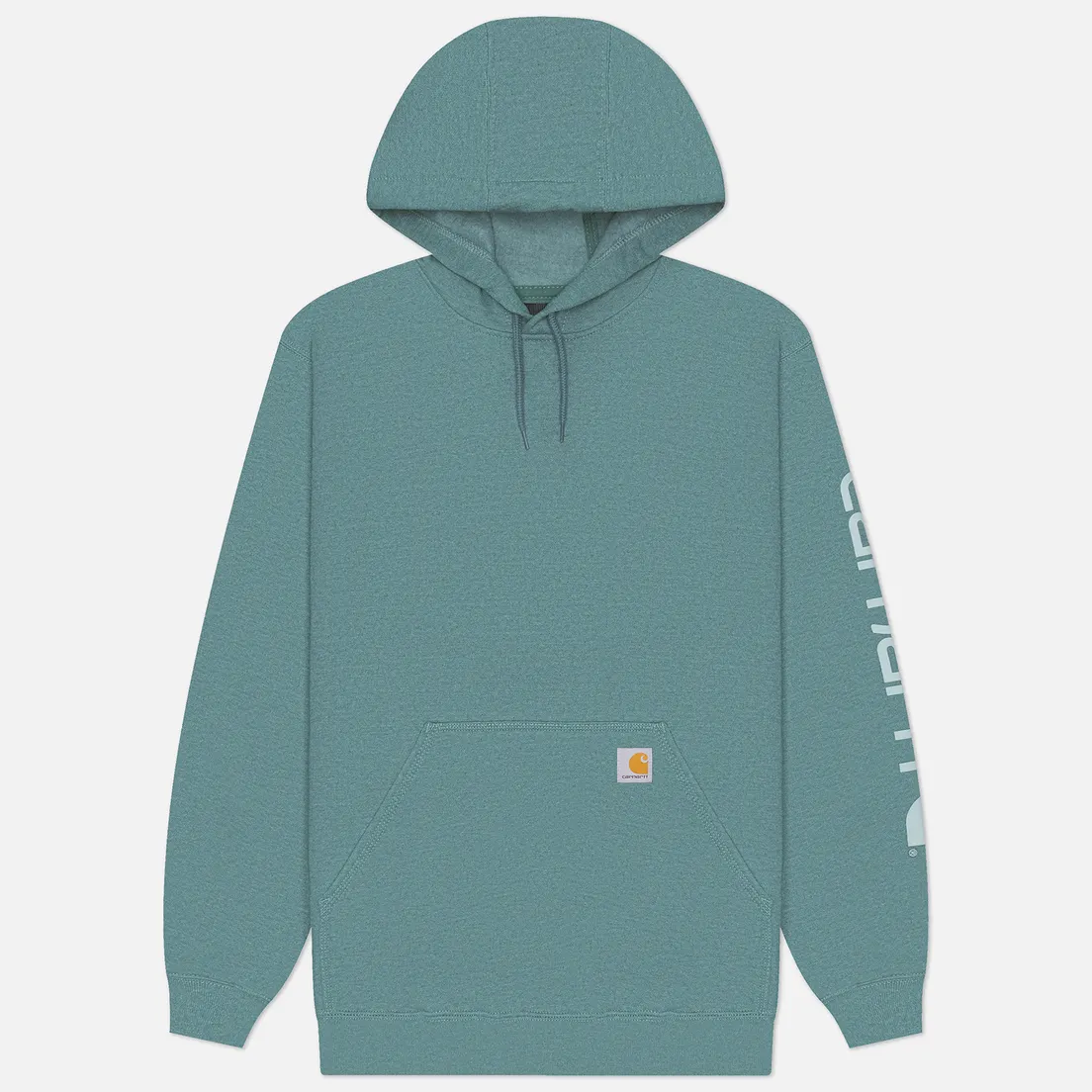 Carhartt Мужская толстовка Loose Fit Midweight Logo Sleeve Graphic Hoodie