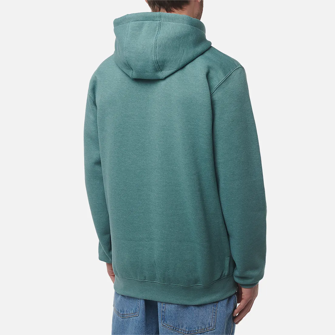 Carhartt Мужская толстовка Loose Fit Midweight Logo Sleeve Graphic Hoodie