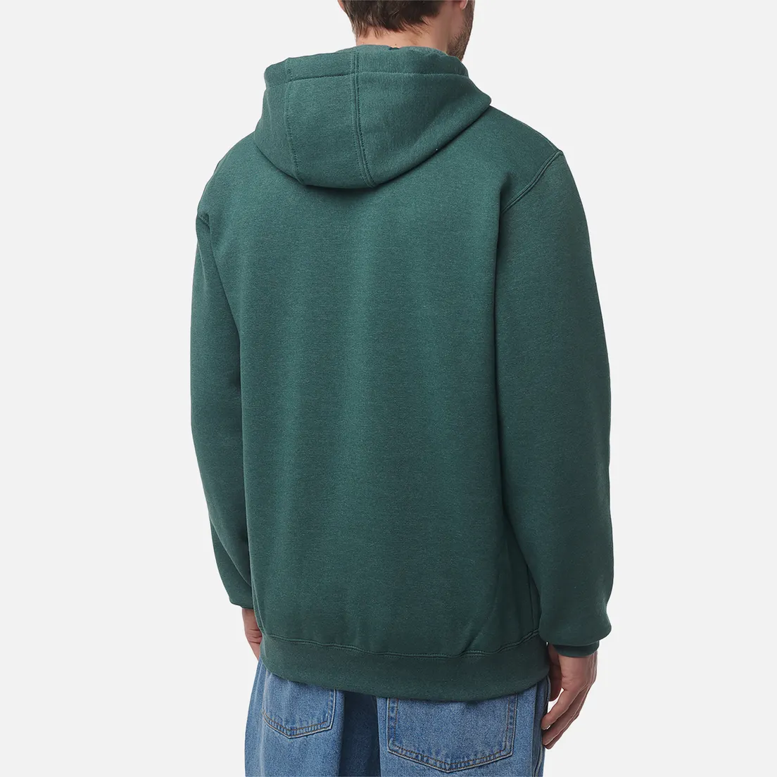 Carhartt Мужская толстовка Loose Fit Midweight Logo Sleeve Graphic Hoodie