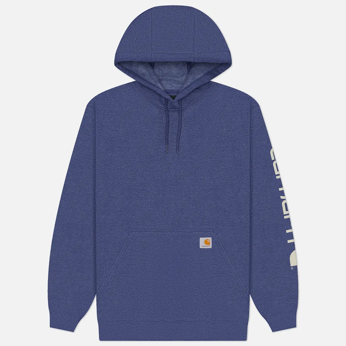 Carhartt Мужская толстовка Loose Fit Midweight Logo Sleeve Graphic Hoodie