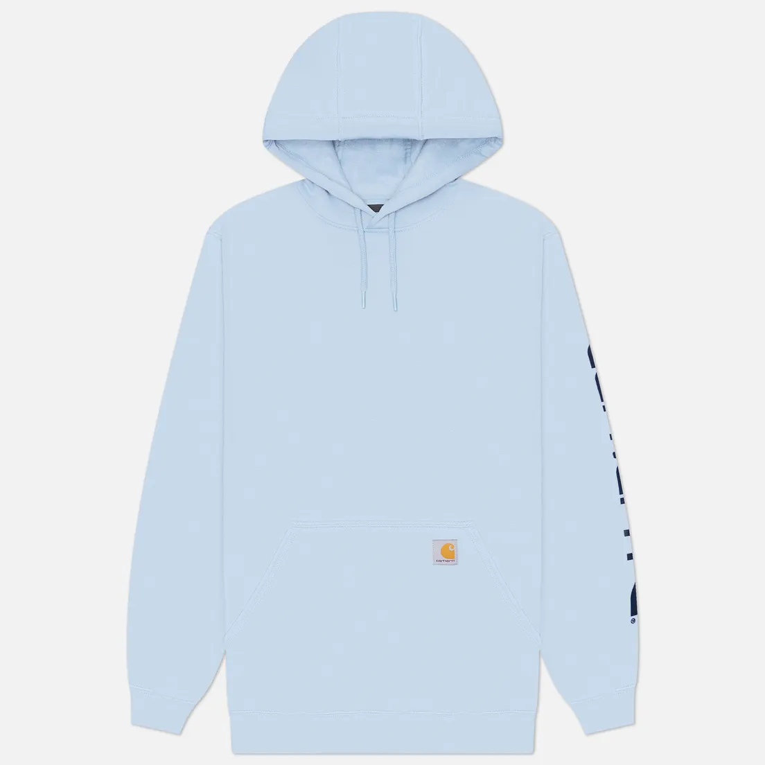 Carhartt Мужская толстовка Loose Fit Midweight Logo Sleeve Graphic Hoodie
