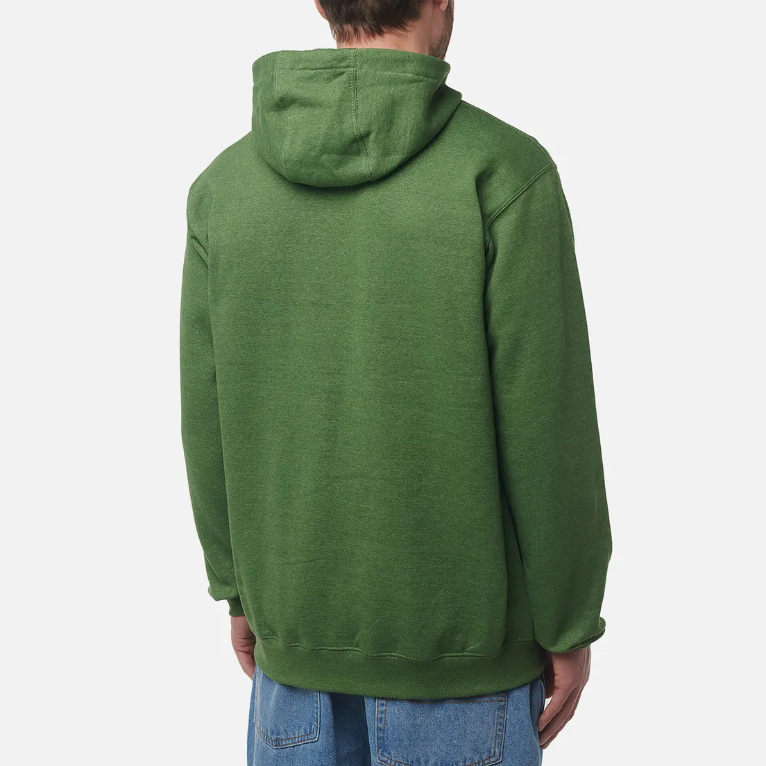 Carhartt Мужская толстовка Loose Fit Midweight Logo Sleeve Graphic Hoodie