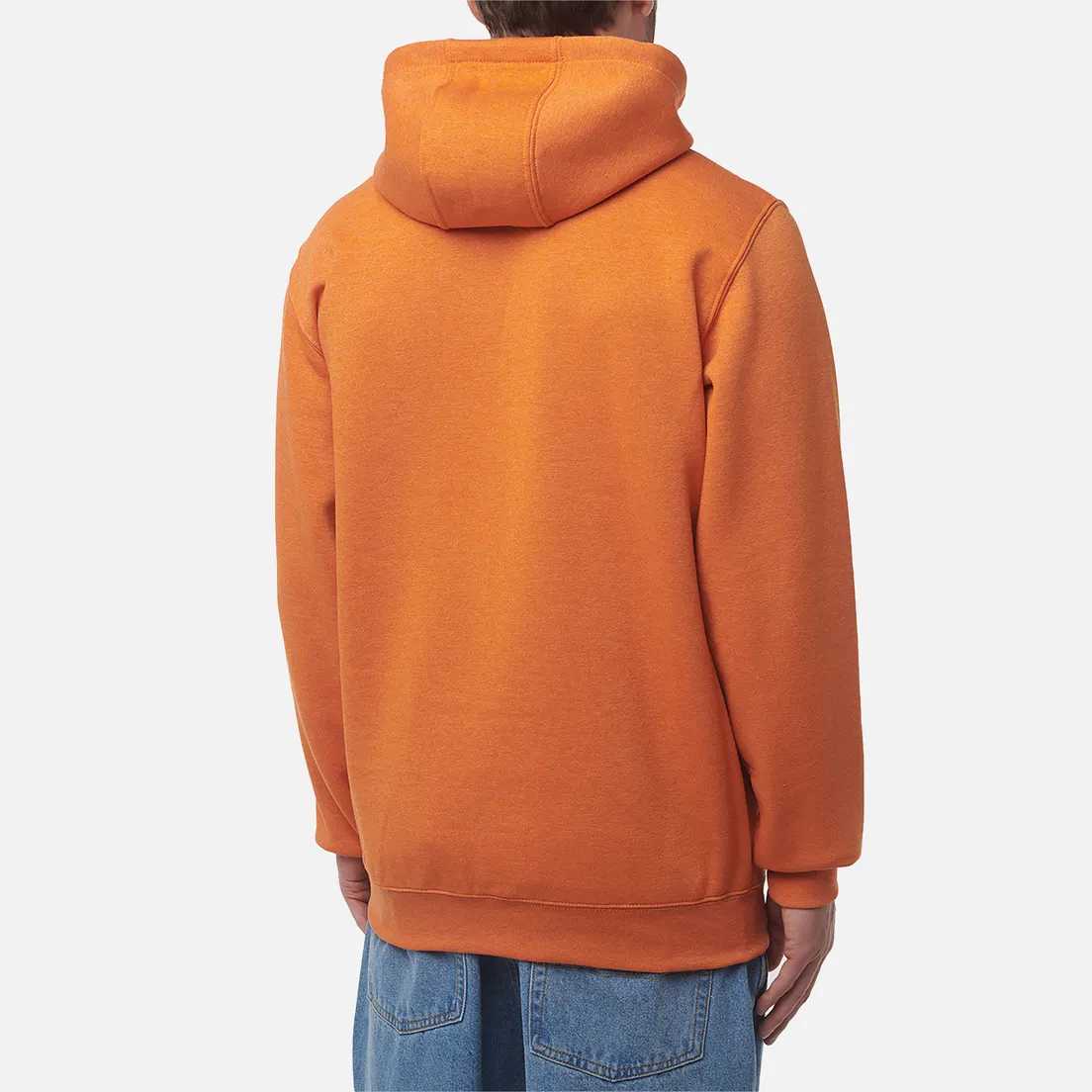 Carhartt Мужская толстовка Loose Fit Midweight Logo Sleeve Graphic Hoodie
