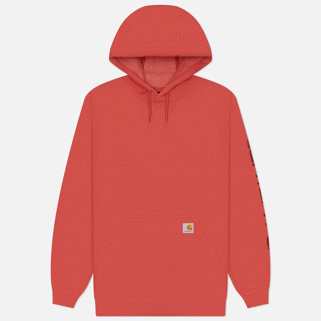 Carhartt Мужская толстовка Loose Fit Midweight Logo Sleeve Graphic Hoodie