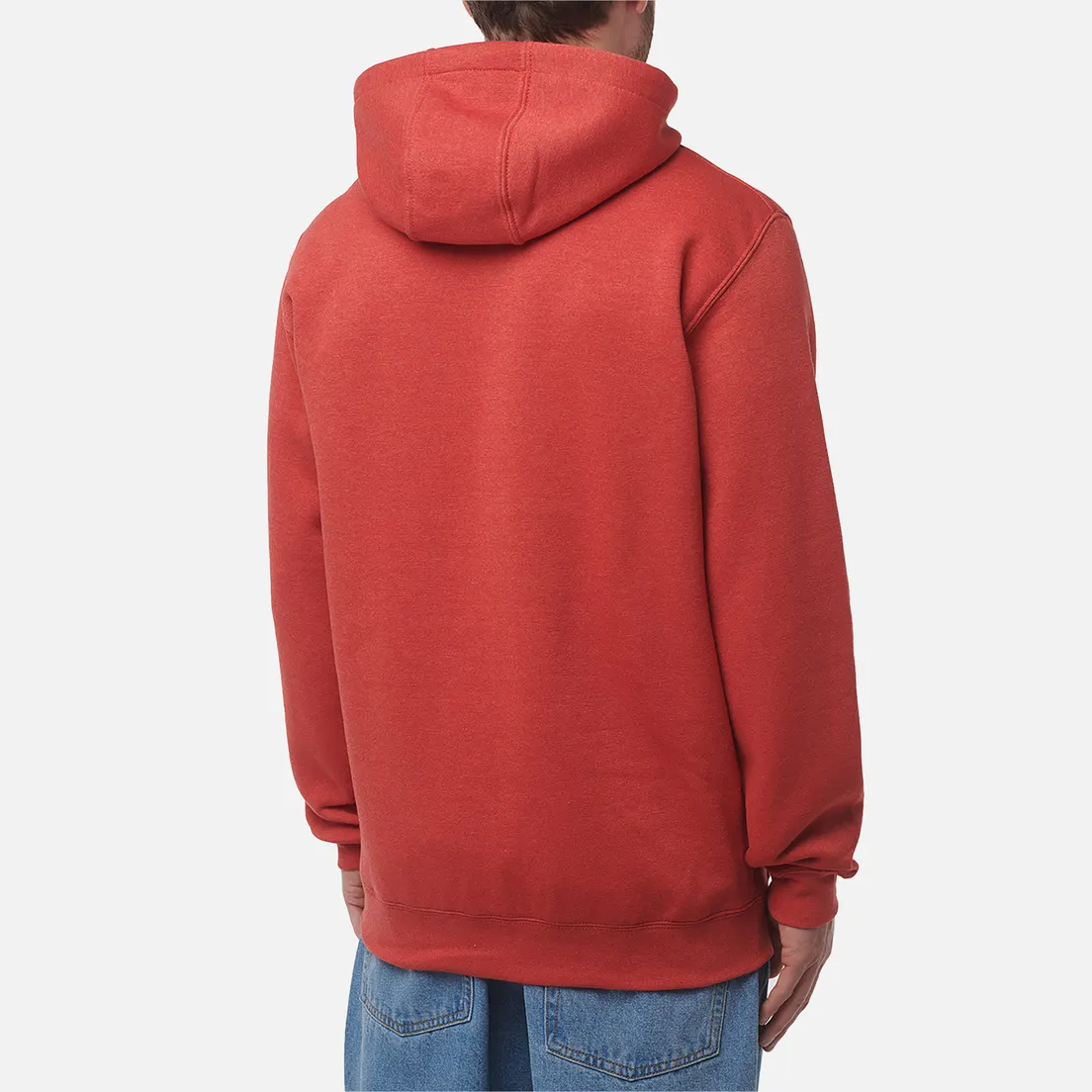 Carhartt Мужская толстовка Loose Fit Midweight Logo Sleeve Graphic Hoodie