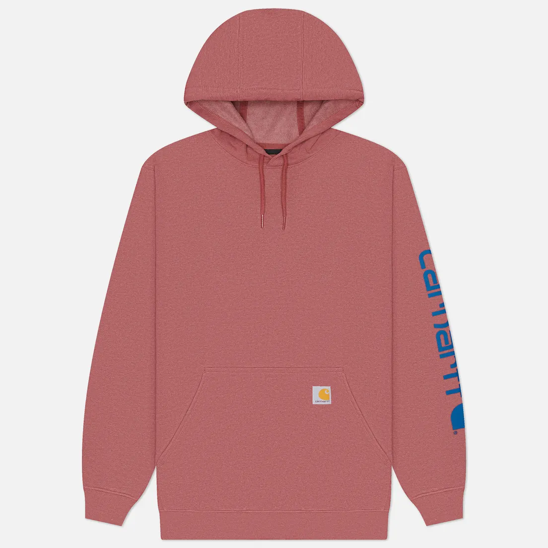Carhartt Мужская толстовка Loose Fit Midweight Logo Sleeve Graphic Hoodie