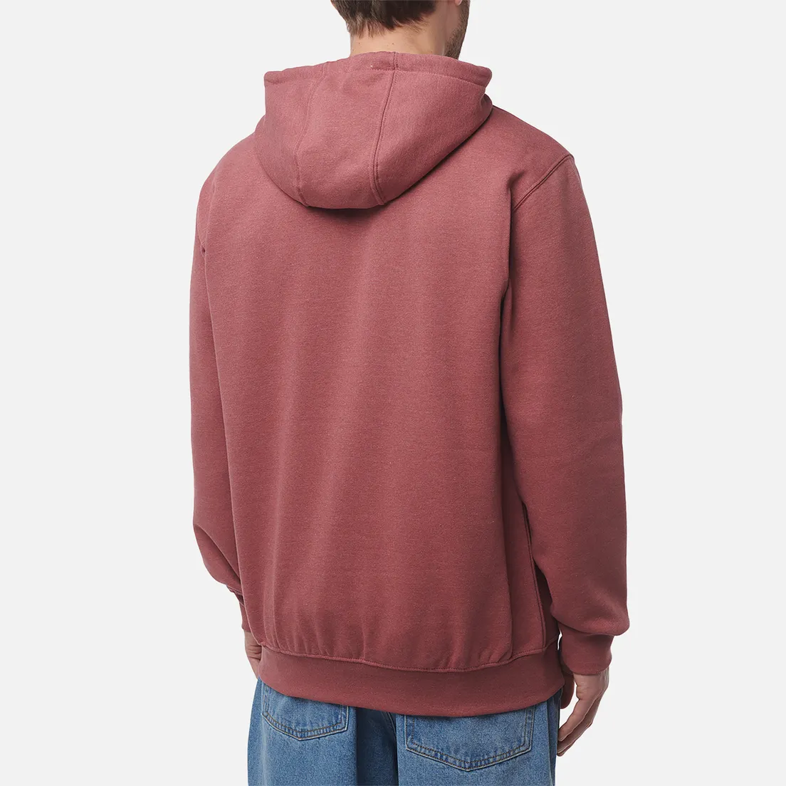 Carhartt Мужская толстовка Loose Fit Midweight Logo Sleeve Graphic Hoodie
