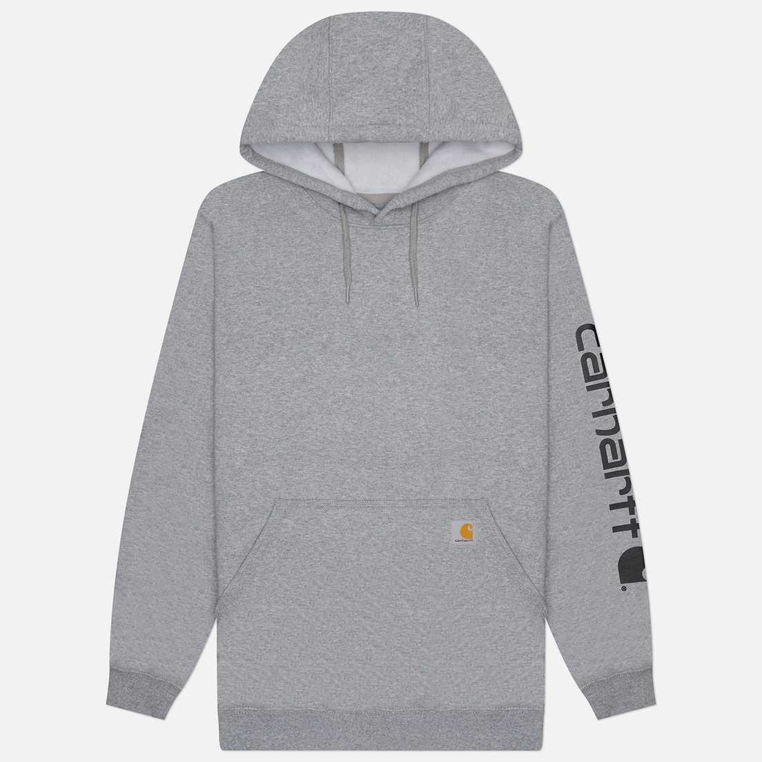 Carhartt Мужская толстовка Loose Fit Midweight Logo Sleeve Graphic Hoodie