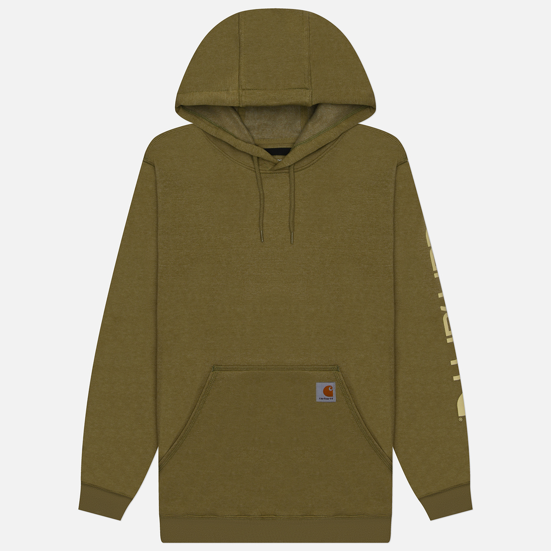 Carhartt Мужская толстовка Loose Fit Midweight Logo Sleeve Graphic Hoodie