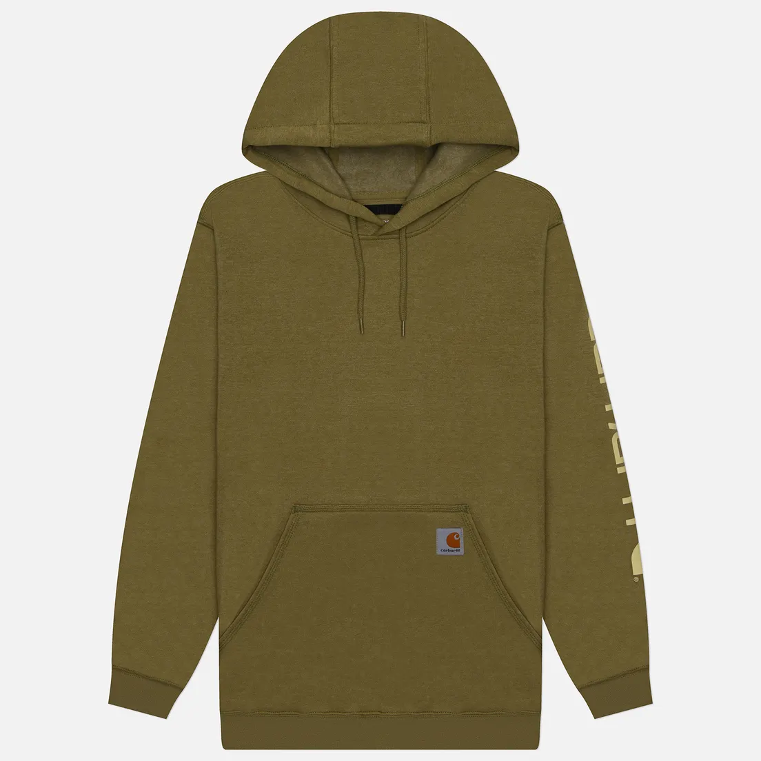 Carhartt Мужская толстовка Loose Fit Midweight Logo Sleeve Graphic Hoodie