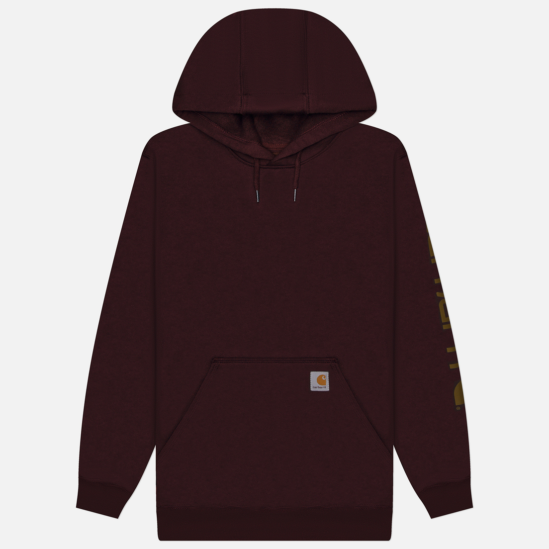 Carhartt Мужская толстовка Loose Fit Midweight Logo Sleeve Graphic Hoodie