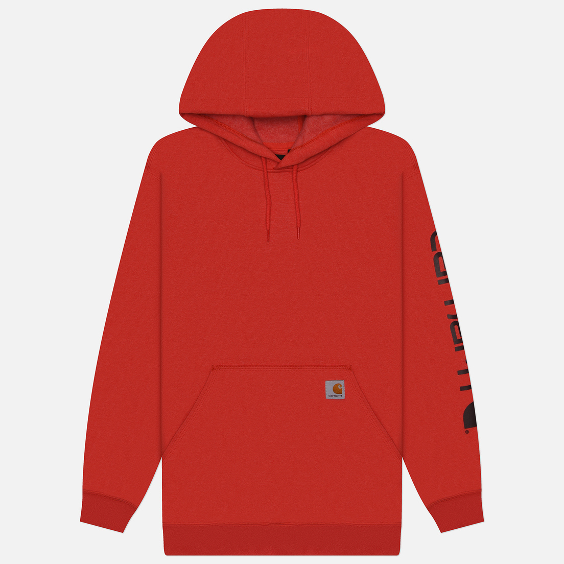 Red carhartt hoodie sale