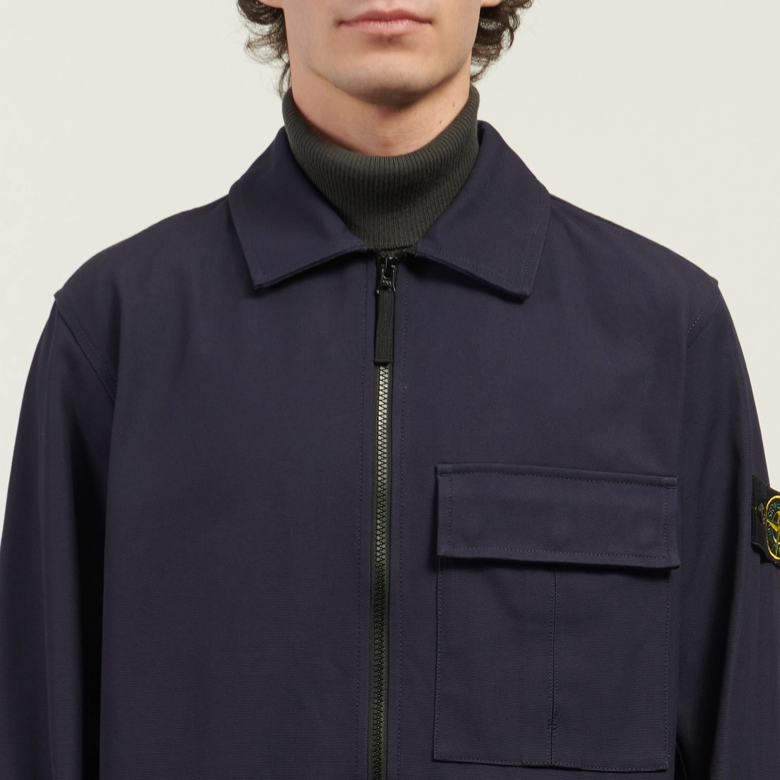 Stone Island Мужская рубашка Panama Cotton