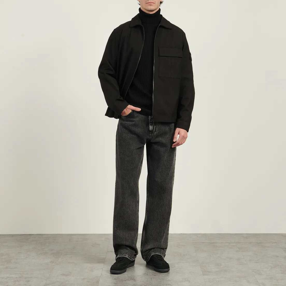 Stone Island Мужская рубашка Panama Cotton