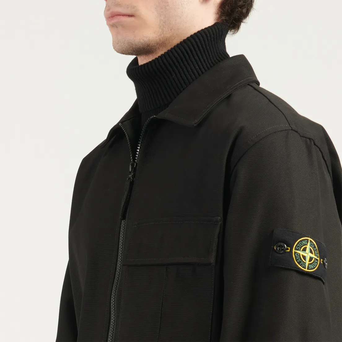 Stone Island Мужская рубашка Panama Cotton