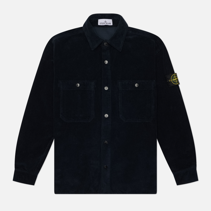 Мужская рубашка Stone Island Organic Cotton Corduroy 800