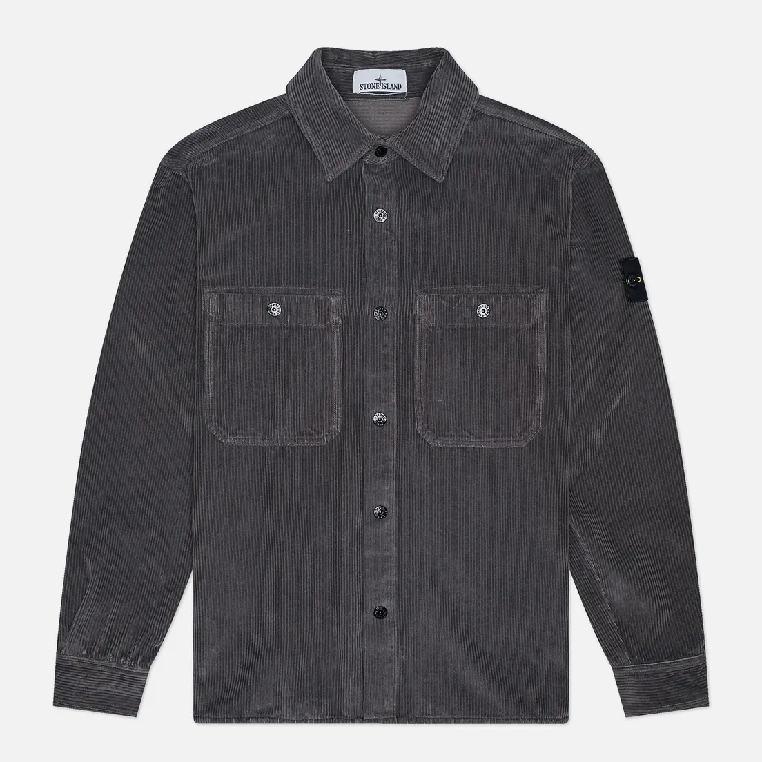 Stone Island Мужская рубашка Organic Cotton Corduroy 800