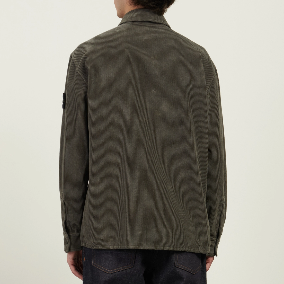 Stone Island Мужская рубашка Organic Cotton Corduroy 800
