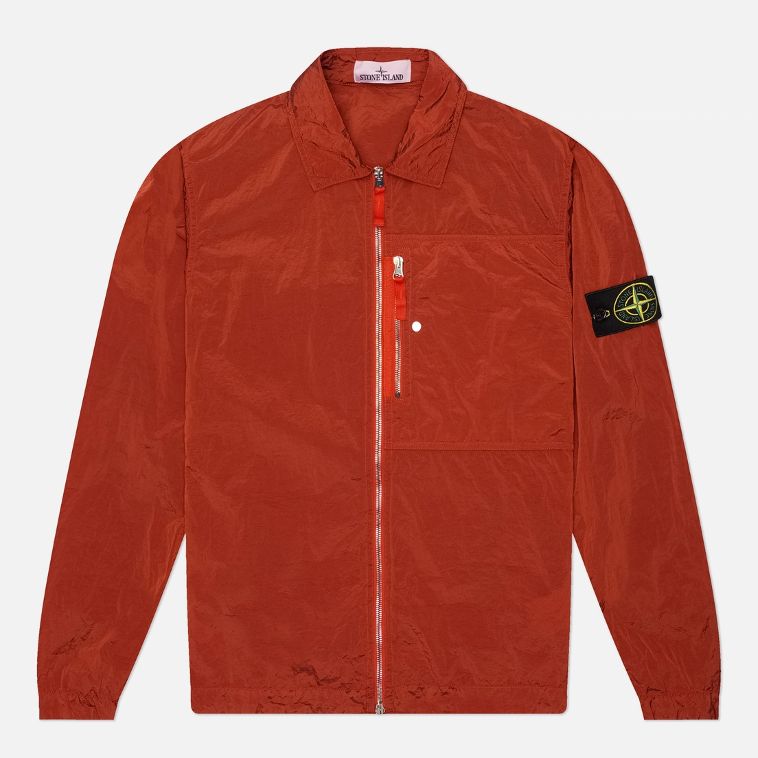 Stone Island Мужская рубашка Nylon Metal In Econyl Comfort Overshirt