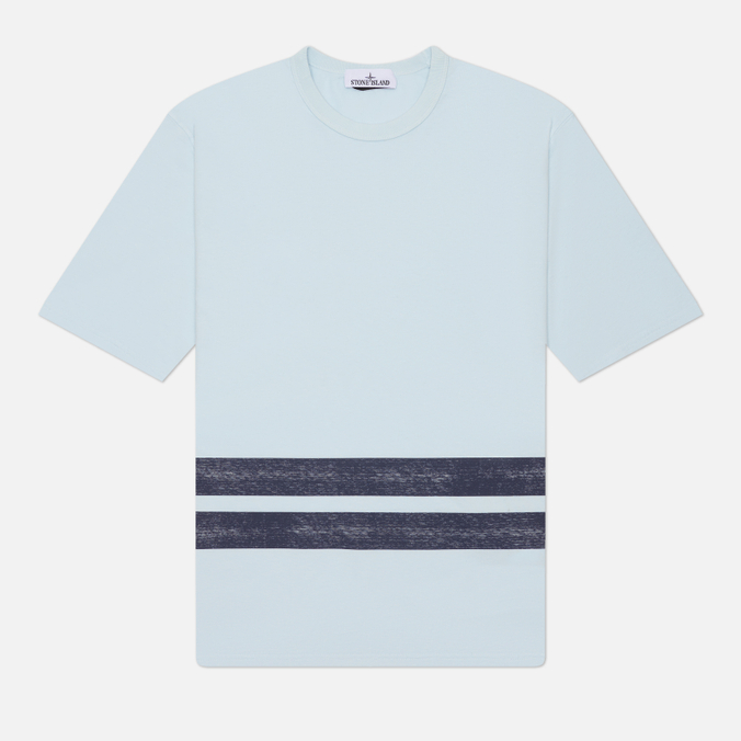 Мужская футболка Stone Island Marina Stripe Oversize