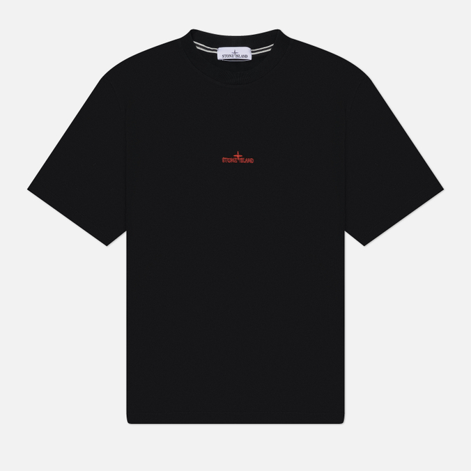 Мужская футболка Stone Island Megacity Sky Combed Organic Cotton Jersey