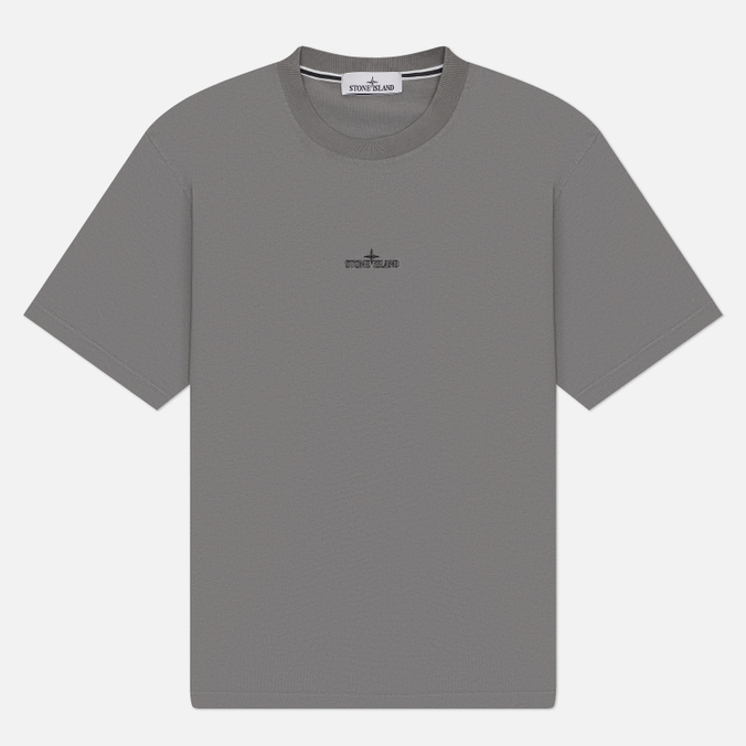 Мужская футболка Stone Island Megacity Sky Combed Organic Cotton Jersey
