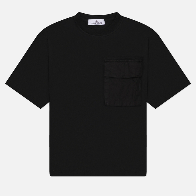 Мужская футболка Stone Island Bellows Pocket Oversize