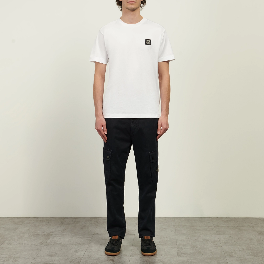 Stone Island Мужская футболка 60/2 Cotton Jersey Slim