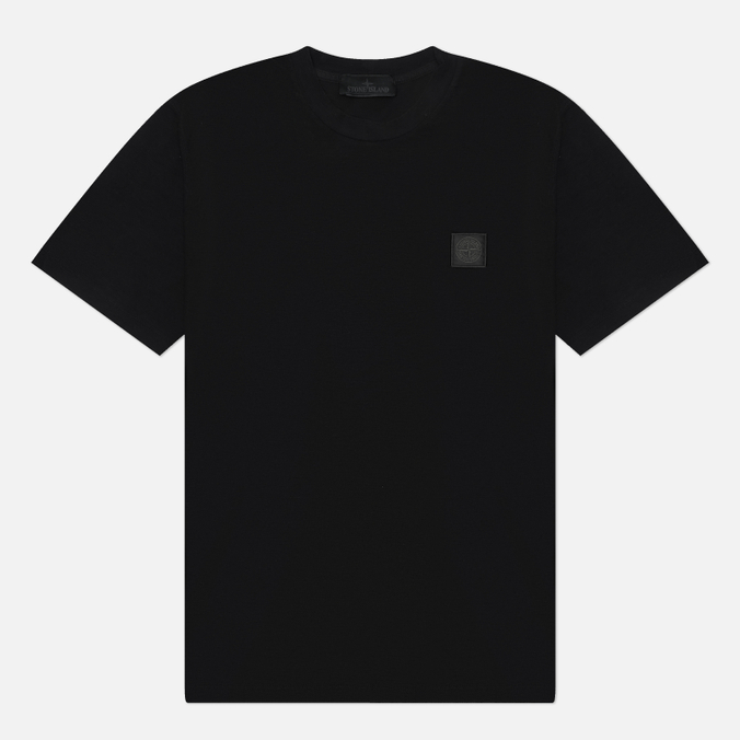 Мужская футболка Stone Island Cotton Jersey Crepe Ghost Piece Slim