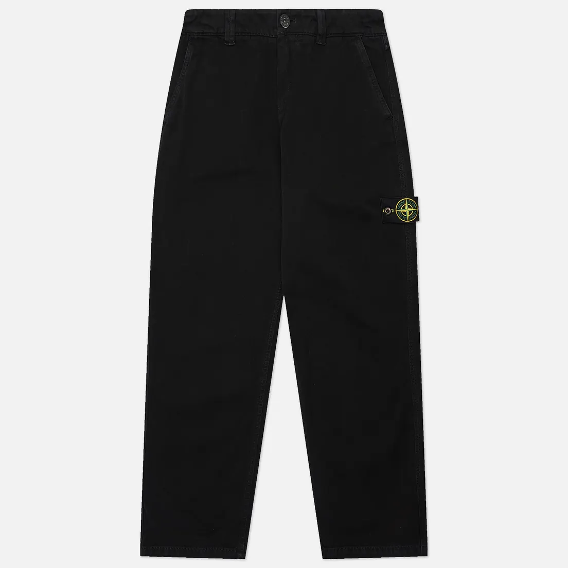 Stone Island Мужские брюки Organic Panama Cotton Old Effect