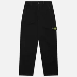 Stone Island Мужские брюки Organic Panama Cotton Old Effect