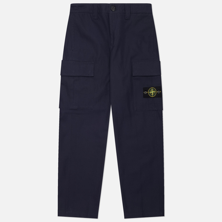  Мужские брюки Stone Island Panama Cotton, цвет синий, размер 30