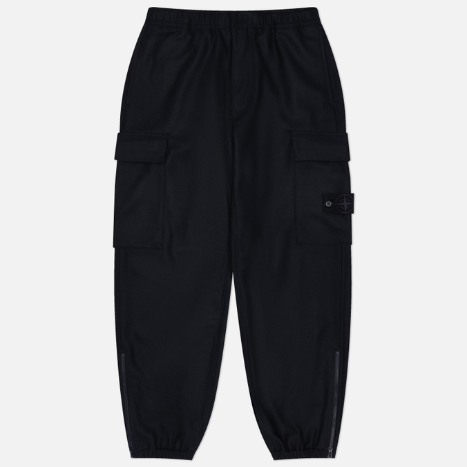 Мужские брюки Stone Island Ghost Piece Wool Nylon Flannel