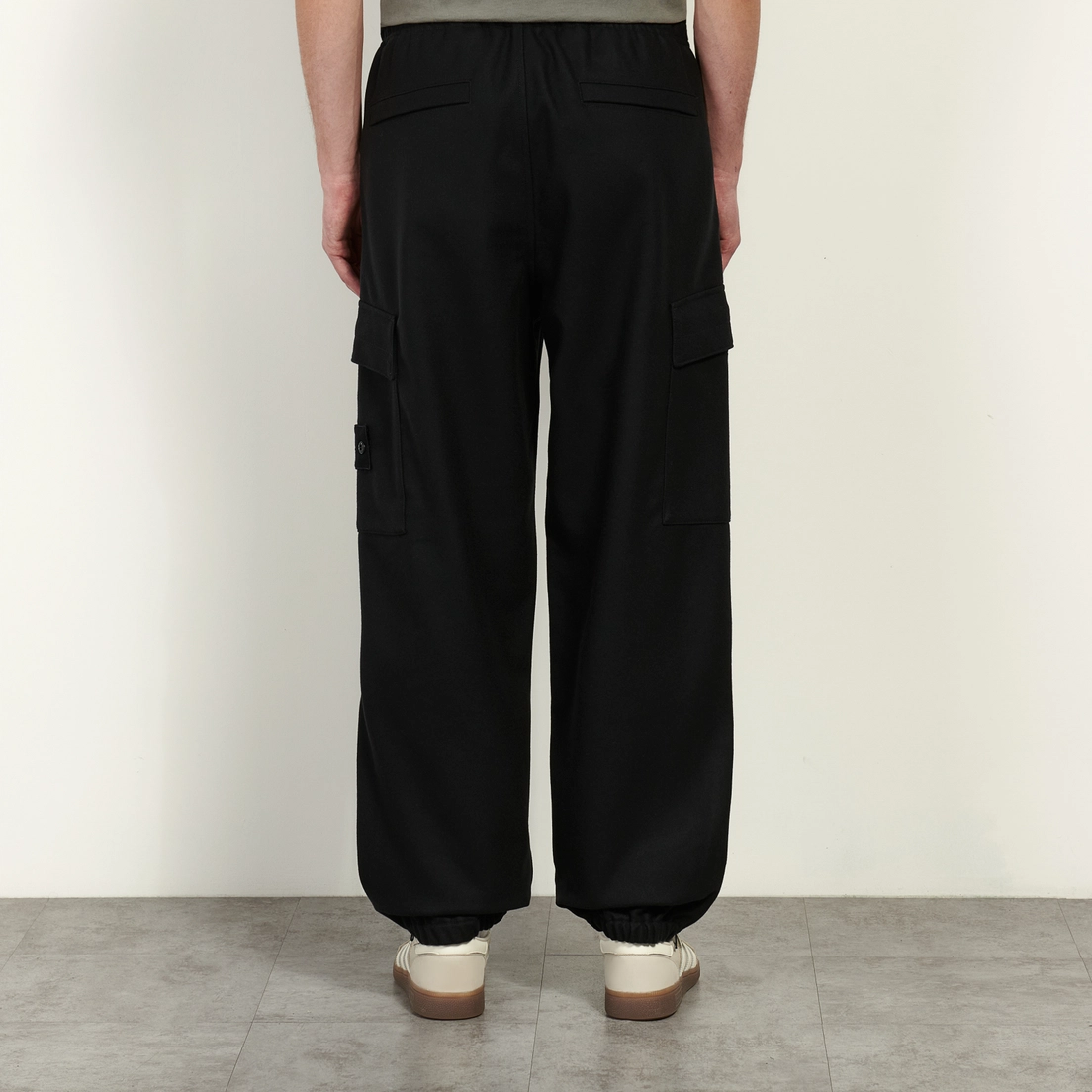 Stone Island Мужские брюки Ghost Piece Wool Nylon Flannel