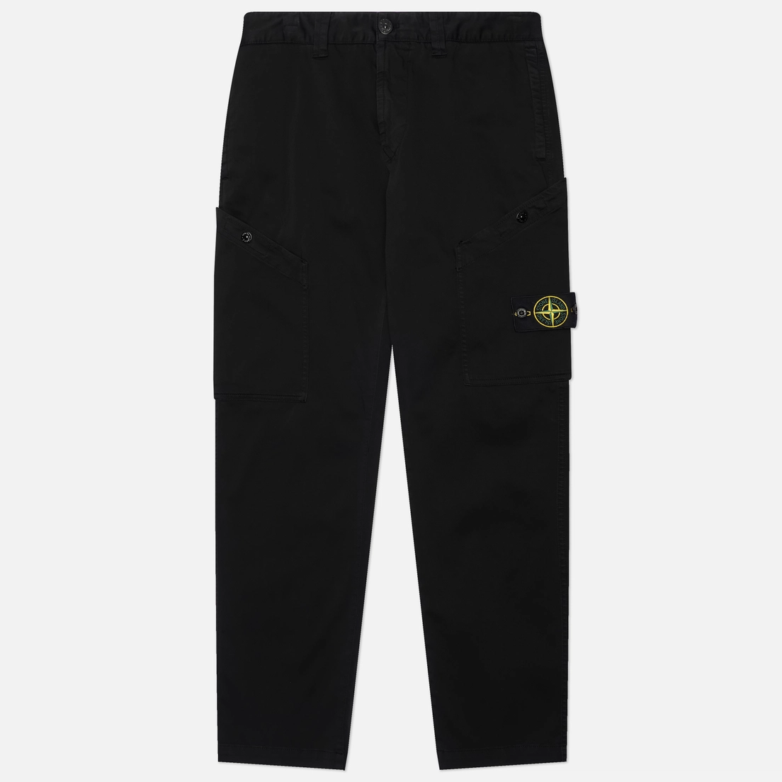 Stone Island Мужские брюки Stretch Organic Cotton Satin Regular Cargo