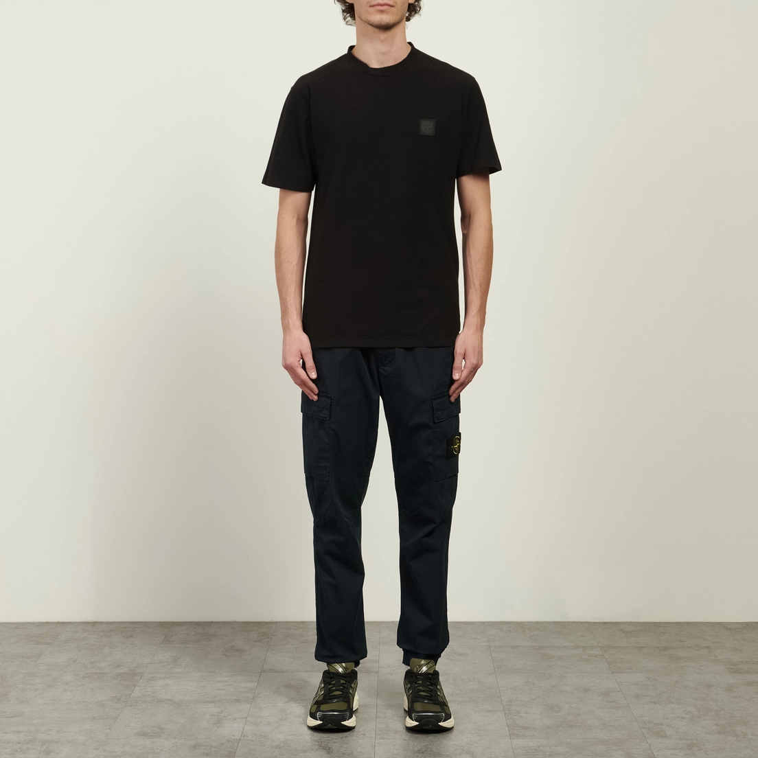 Stone Island Мужские брюки Supima Cotton Twill Stretch-TC Regular Tapered Joggers