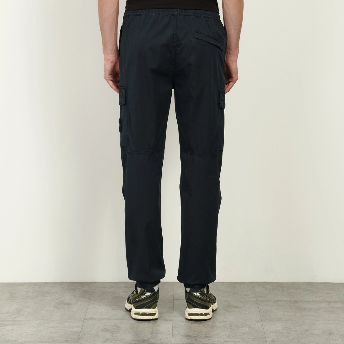 Stone Island Мужские брюки Supima Cotton Twill Stretch-TC Regular Tapered Joggers