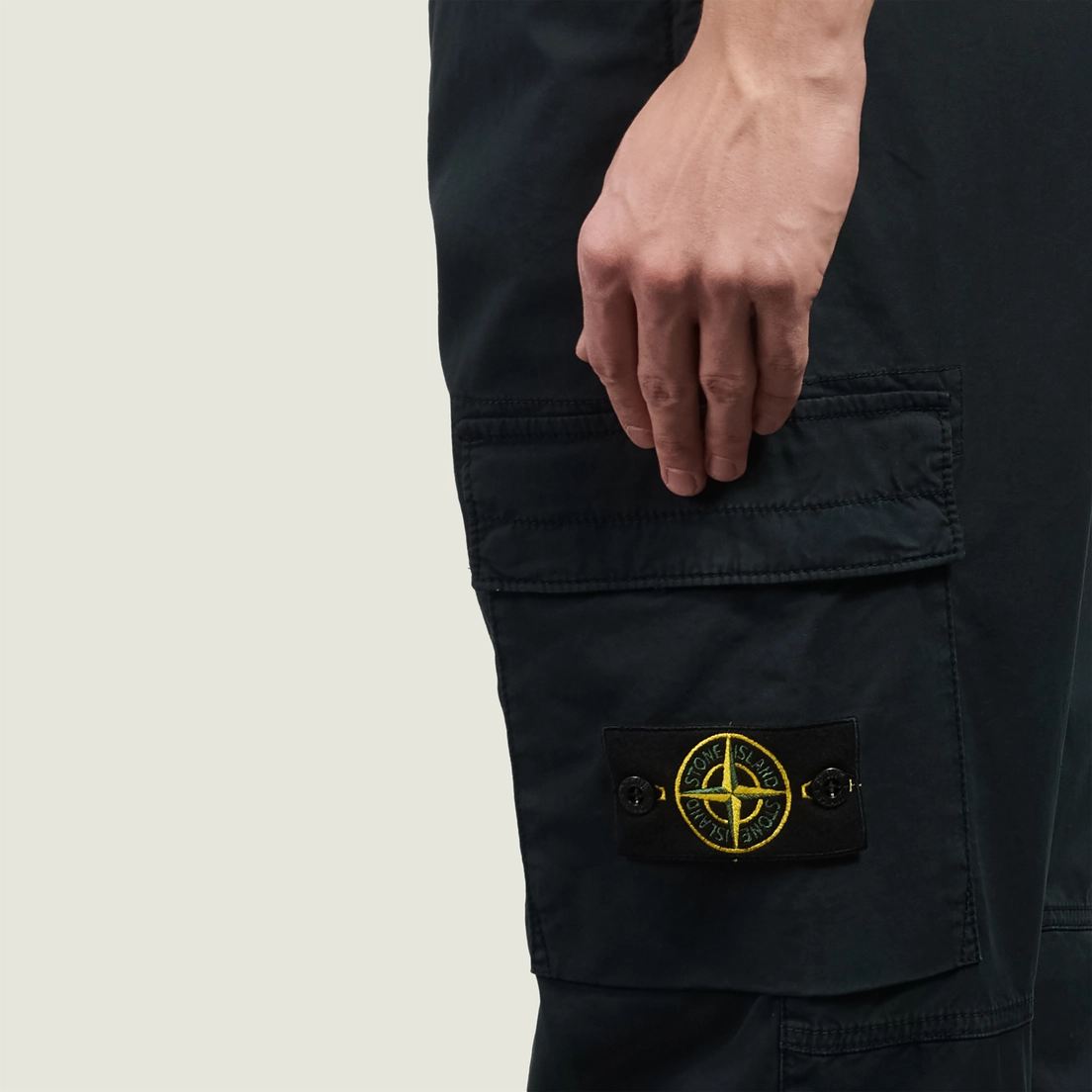 Stone Island Мужские брюки Supima Cotton Twill Stretch-TC Regular Tapered Joggers
